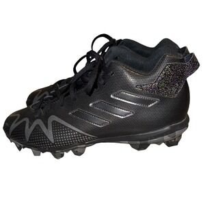 Adidas Freak Spark Black Football Cleats Mens Size 11 Wide Glitter Accent